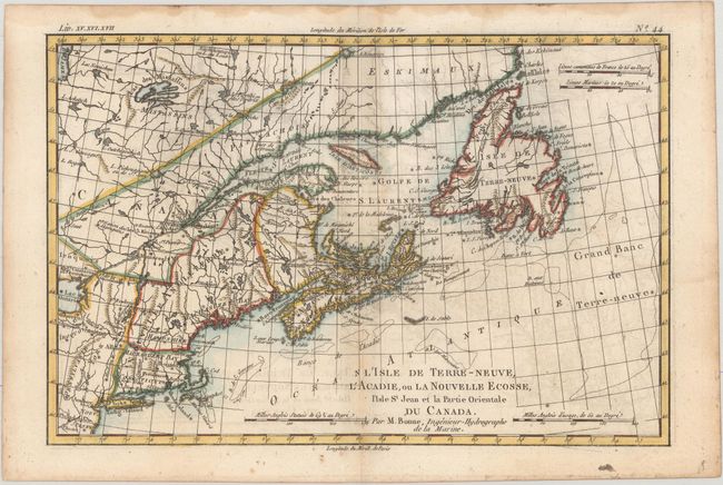 L'Isle de Terre-Neuve, l'Acadie, ou la Nouvelle Ecosse, l'Isle St Jean et la Partie Orientale du Canada