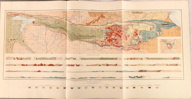 Atlas to Accompany Monograph XXVIII on the Marquette Iron-Bearing District of Michigan