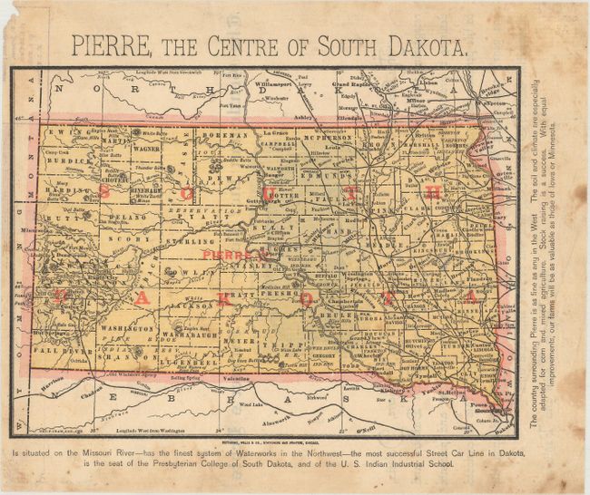Pierre, the Centre of South Dakota