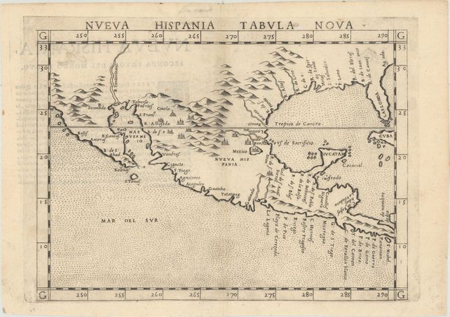 Nueva Hispania Tabula Nova