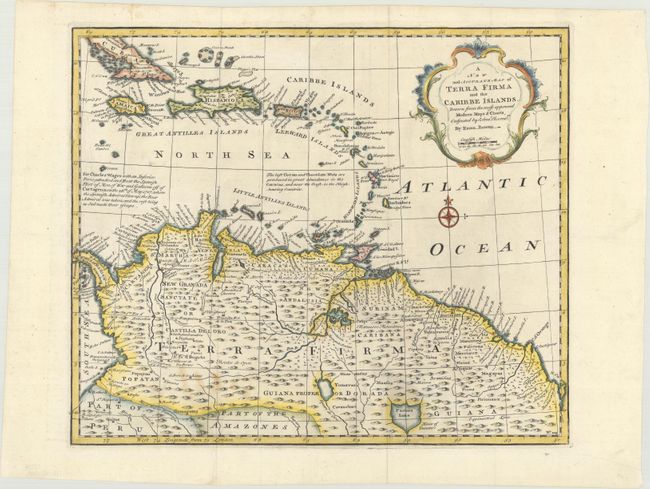 A New and Accurate Map of Terra Firma and the Caribbe Islands... [in set with] ... Peru and the Country of the Amazones... [and] ... Brasil... [and] ... Chili, Terra Magellanica, Terra del Fuego &c