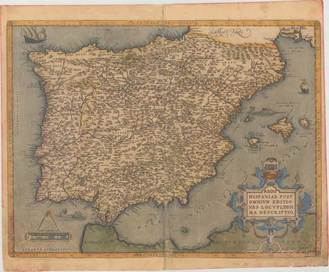 Regni Hispaniae Post Omnium Editiones Locupleissima Descriptio
