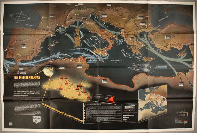 Nav War Map No. 1 - The Mediterranean
