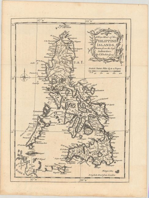A New Map of the Philippine Islands, Drawn from the Best Authorities