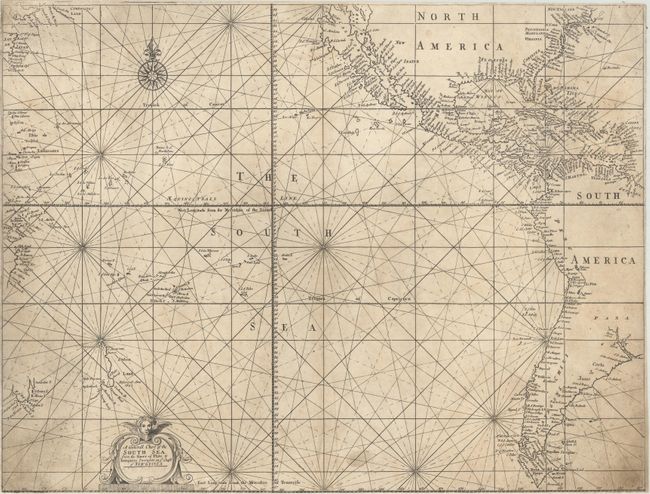 A Generall Chart of the South Sea from the River of Plate to Dampiers Streights on ye Coast of New Guinea