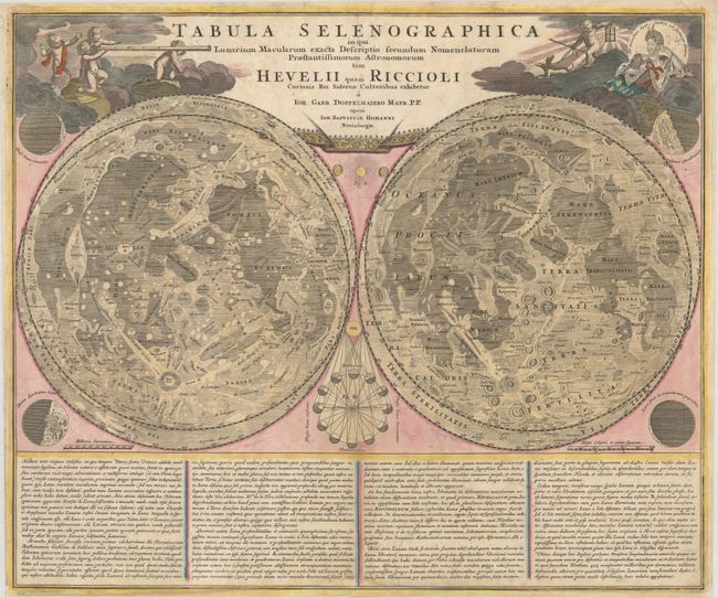 Tabula Selenographica in qua Lunarium Macularum Exacta Descriptio Secundum Nomenclaturam Praestantissimorum Astronomorum tam Hevelii quam Riccioli...