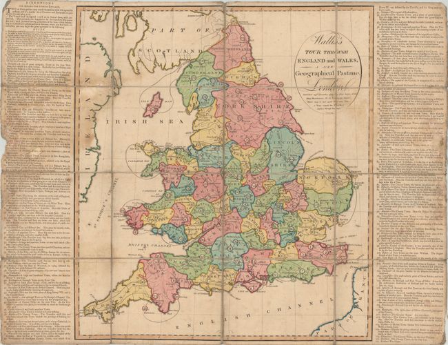 Wallis's Tour Through England and Wales, a New Geographical Pastime