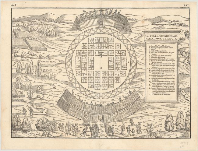 La Terra de Hochelaga Nella Nova Francia