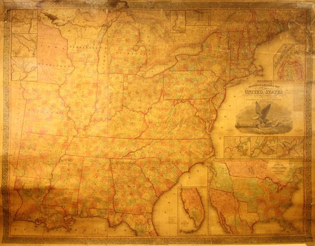 Mitchell's Reference & Distance Map of the United States
