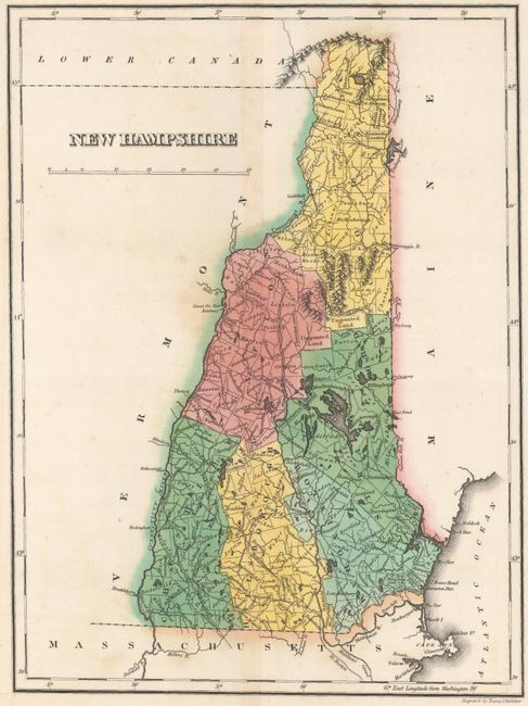 Geographical, Historical, and Statistical Map of New Hampshire