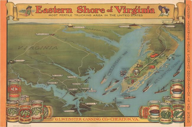 Eastern Shore of Virginia - Most Fertile Trucking Area in the United States