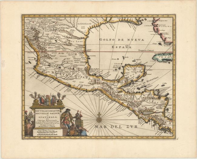 Nouvelle Espagne, Nouvelle Galice, et Guatimala, dans l'Amerique Septentrionale...