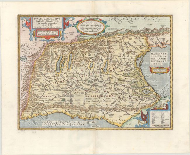 Italia Gallica, sive Gallia Cisalpina