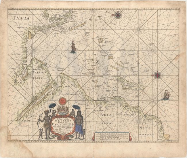 A Chart of the Western Part of the East-Indies. With All the Adjacent Islands from Cape Bona Esperanca to the Island of Zelone