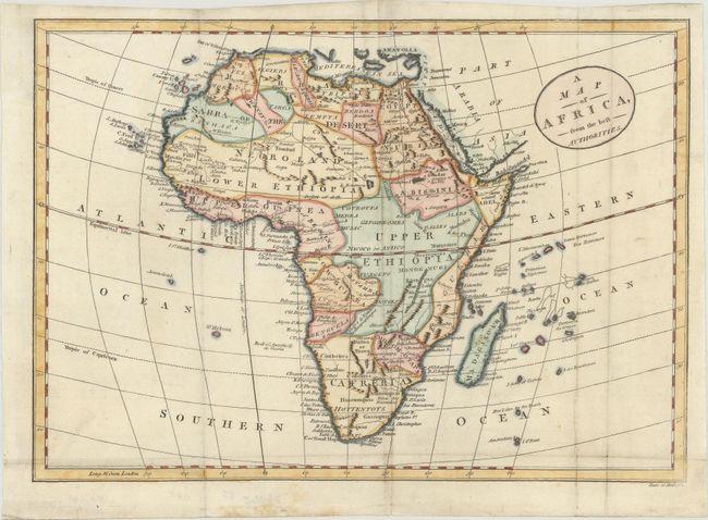 A Map of Africa, from the Best Authorities