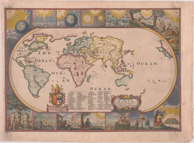 A Map of All the Earth and How After the Flood It Was Divided Among the Sons of Noah