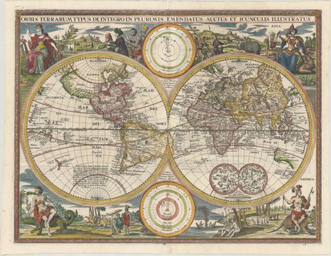 Orbis Terrarum Typus de Integro in Plurimis Emendatus Auctus et Incunculis Illustratus