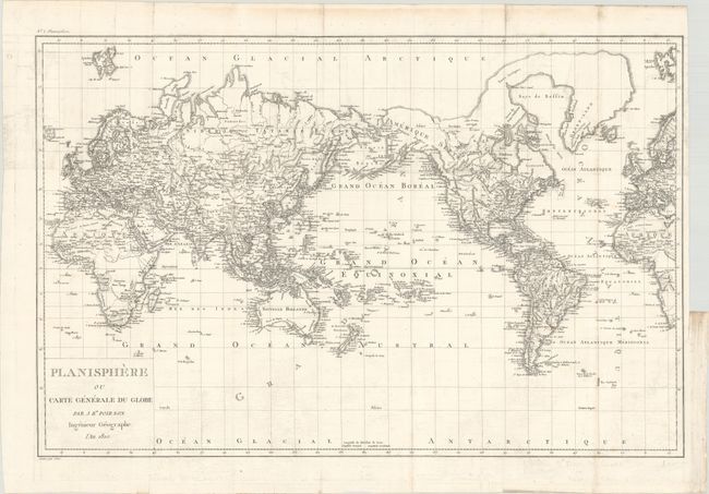 Planisphere ou Carte Generale du Globe