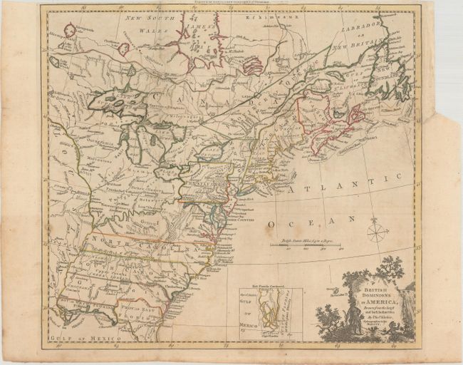 British Dominions in America, Drawn from the Latest and Best Authorities [with related text]