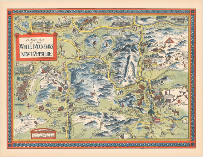 A Scott-Map of the White Mountains of New Hampshire