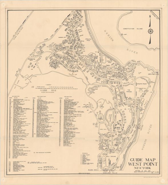 Guide Map West Point New York