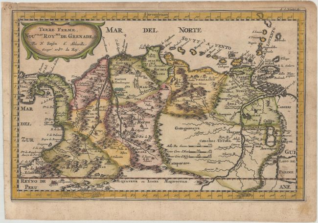 Terre Ferme, Nouveau Royme de Grenade, &c.