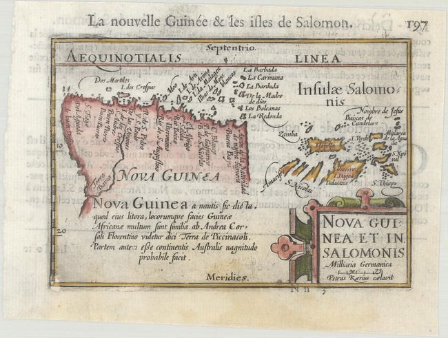 Nova Guinea et In. Salomonis