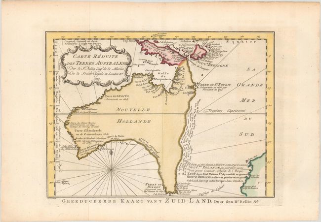 Carte Reduite des Terres Australes