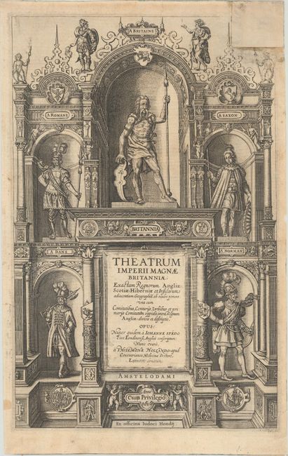 [Title Page & Frontispiece] Theatrum Imperii Magnae Britanniae