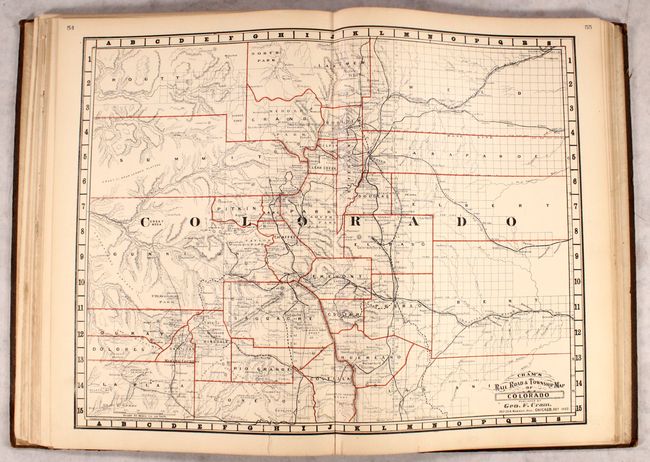 New Indexed Commercial Atlas of the Western and Southern States. A Complete Guide for Business Men...