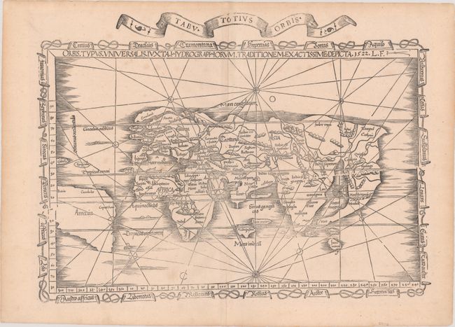 Orbis Typus Universalis Iuxta Hydrographorum Traditionem Exactissime Depicta