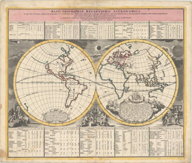 Basis Geographiae Recentioris Astronomica in qua Situs Locorum Insigniorum Geographici ea Exactitudine...