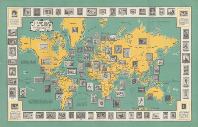 Stamp Map of the World