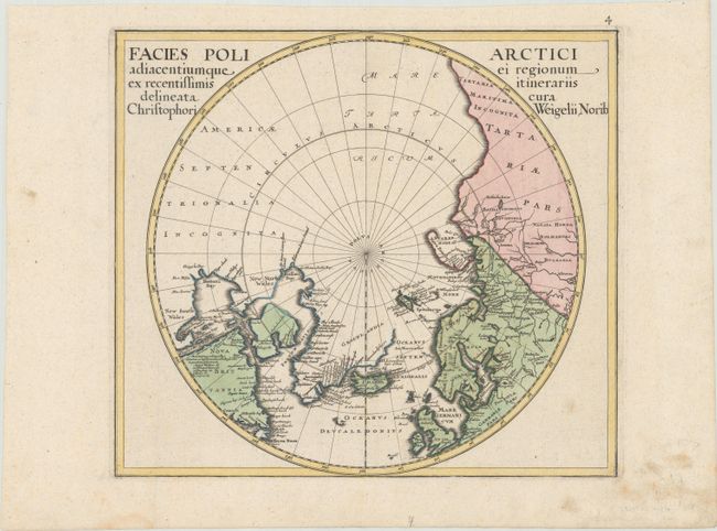 Facies Poli Arctici Adiacentiumque ei Regionum ex Recentissimis Itinerariis Delineata...