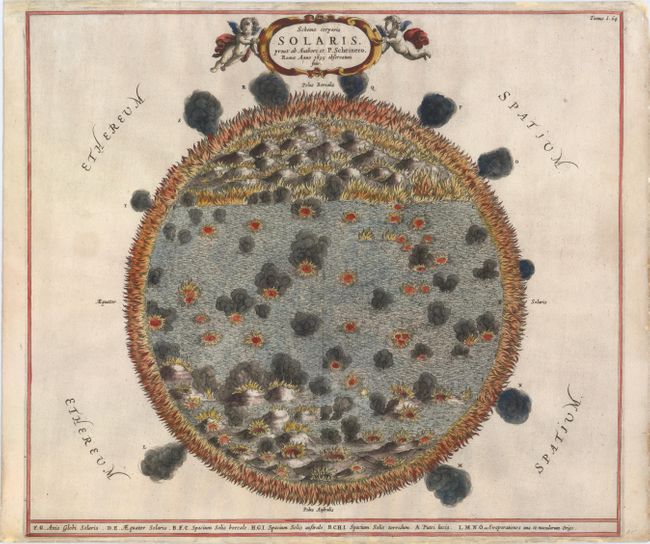 Schema Corporis Solaris, Prout ab Auctore et P. Scheinero. Romae Anno 1635 Observatum Suit