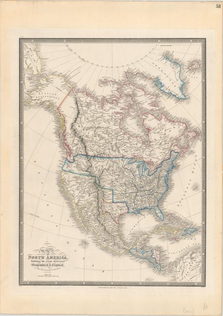 Map of North America, Exhibiting the Recent Discoveries. Geographical & Nautical