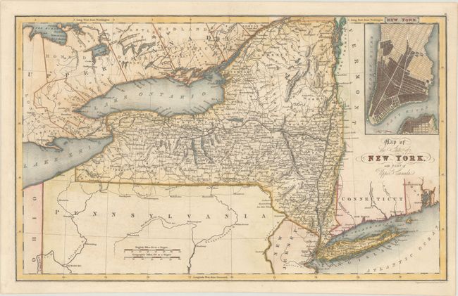 Map of the State of New York, with Part of Upper Canada