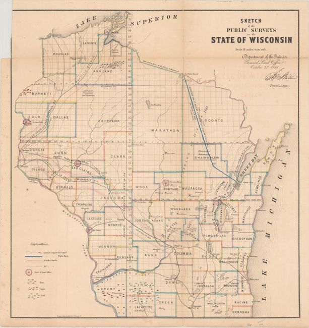 Sketch of the Public Surveys in the State of Wisconsin