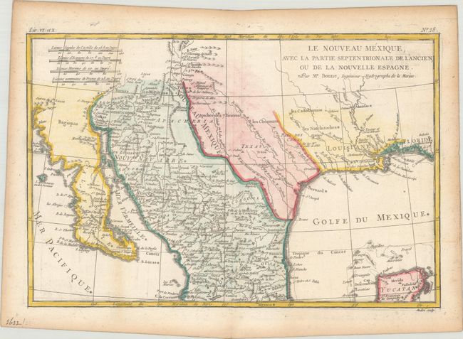 Le Nouveau Mexique, avec la Partie Septentrionale de l'Ancien, ou de la Nouvelle Espagne