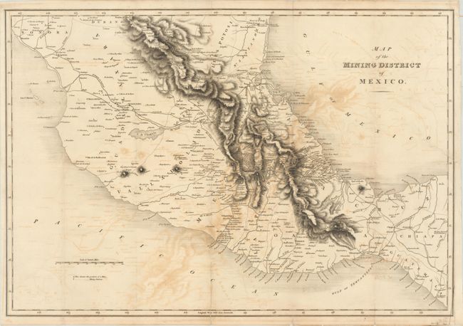 Map of the Mining District of Mexico