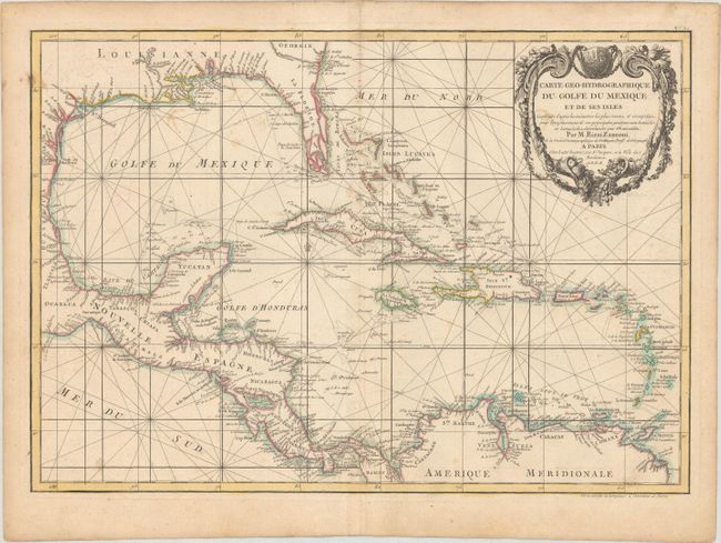 Carte Geo-Hydrographique du Golfe du Mexique et de ses Isles...