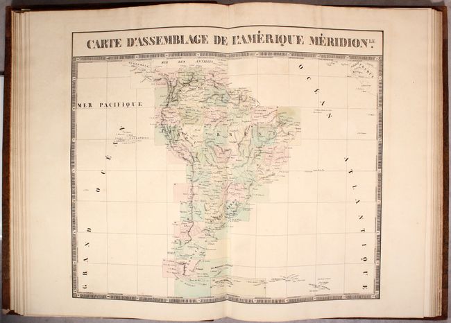 Atlas Universel de Geographie Physique, Politique, Statistique et Mineralogique ... Cinquieme Partie. - Amer. Merid.