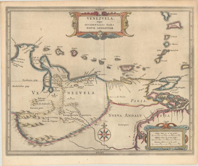 Venezuela, Atque Occidentalis pars Novae Andalusiae