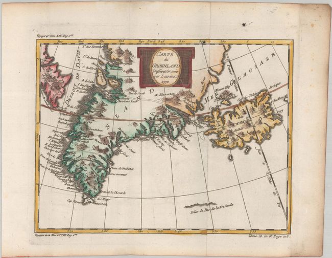 Carte du Groenland