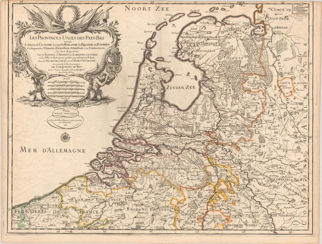 Les Provinces Unies des Pays-Bas Scavoir le Duche de Gueldre, les Comtes de Hoilande, de Zelande, de Zutphen...
