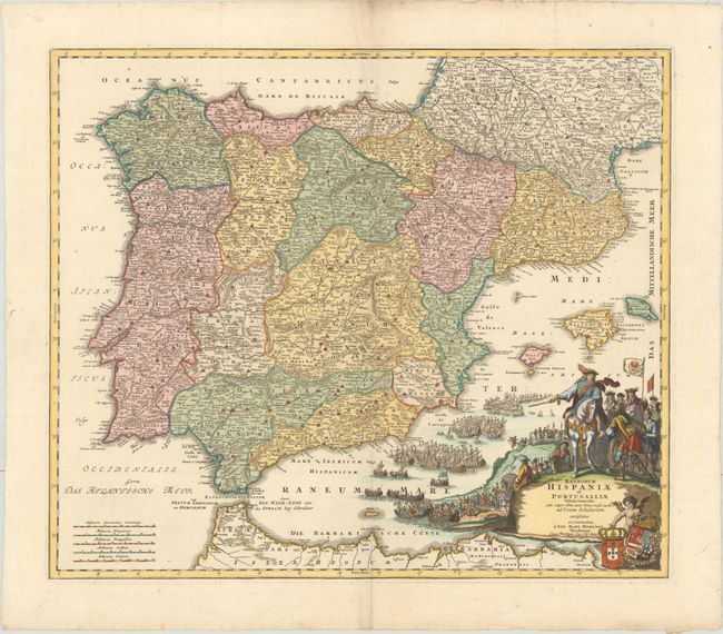 Regnorum Hispaniae et Portugalliae Tabula Generalis jam Nuper Edita...