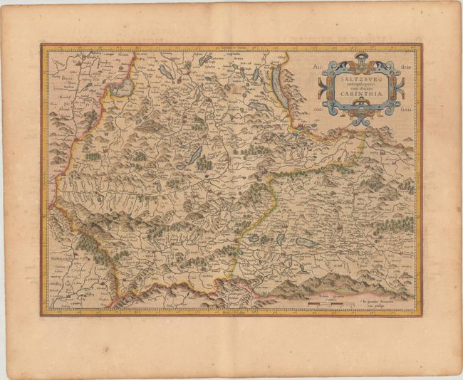 Saltzburg Archiepiscopatus cum Ducatu Carinthiae