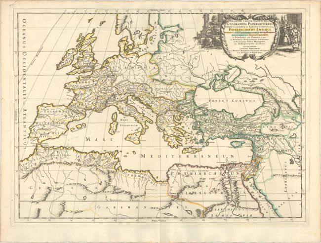 Gulielmi Sanson Nicolai Filii, Geographia Patriarchalis Tabula Geographica in Epitomen Contracta...