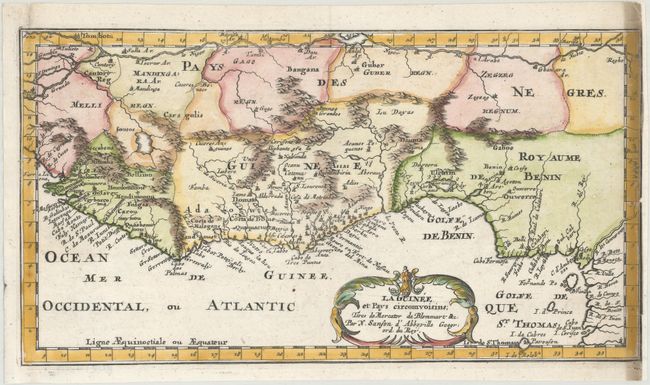 La Guinee et Pays Circomvoisins; Tires de Mercator, de Blommart &c.