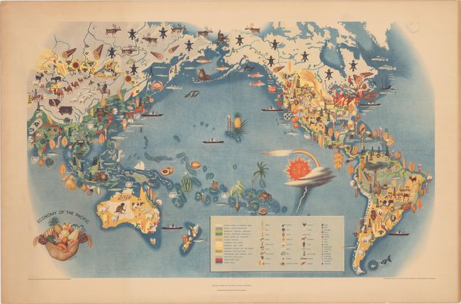 Economy of the Pacific - Plate IV: Pageant of the Pacific